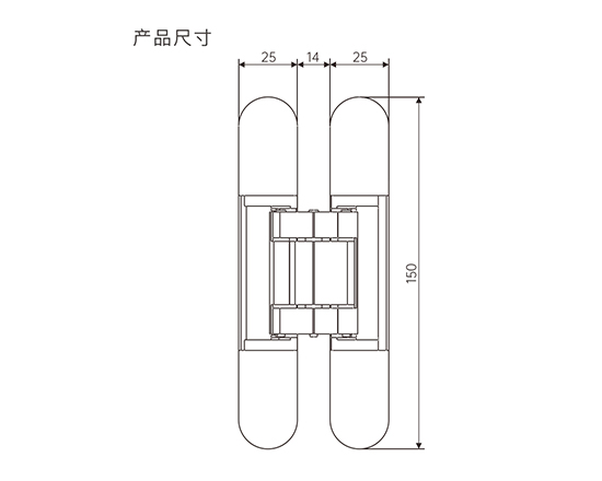 UM-G40三维可调暗铰